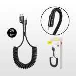 کابل تبدیل USB به USB-C باسئوس Baseus Fish Eye Spring CATSR-01