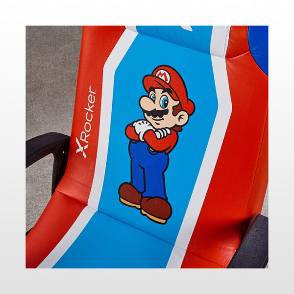 صندلی گیمینگ X Rocker Super Mario Edition Gaming Chair-Red/Blue