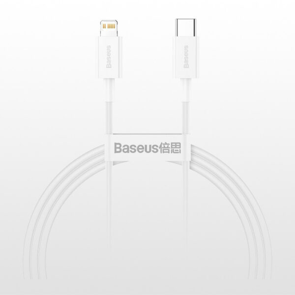 کابل تبدیل USB-C به لایتنینگ باسئوس BASEUS CATLYS-A02