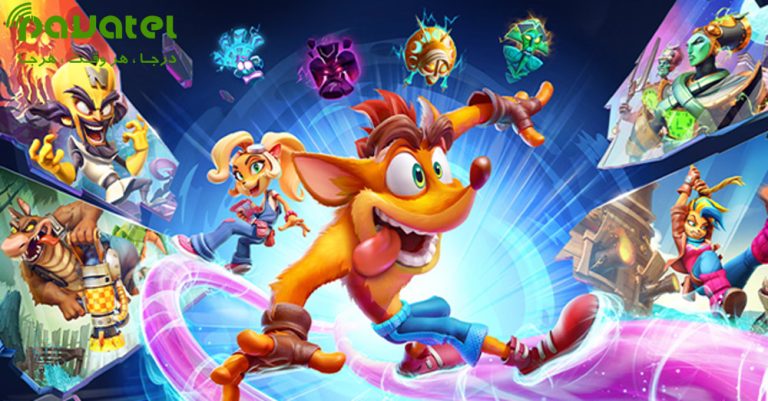 بازی crash bandicoot: on the run
