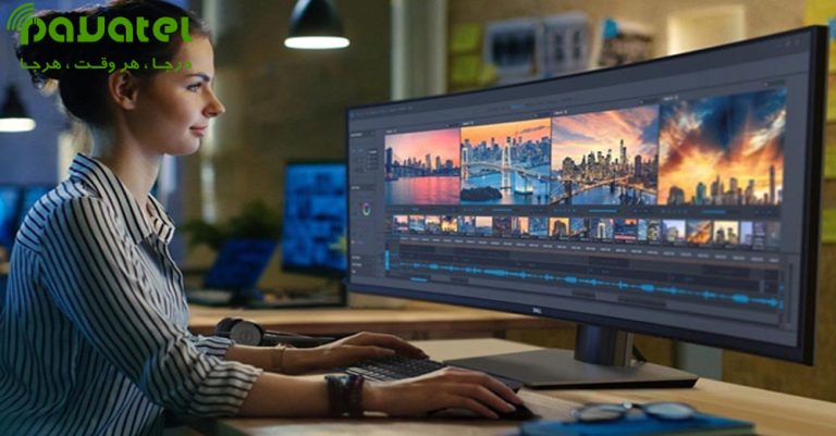 مانیتور 4k جدید با نسبت کنتراست بالا