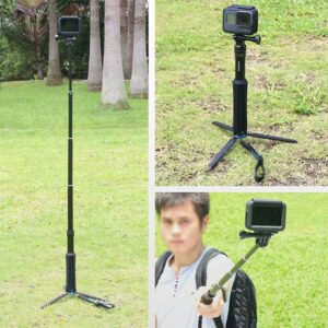 مونوپاد 80 سانتی متر مناسب برای دوربین های ورزشی گوپرو