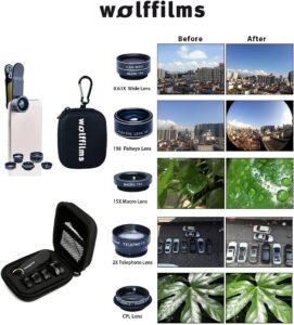 کیت لنزی ۵ تایی IBOOLO 5-in-1 Lens Kit