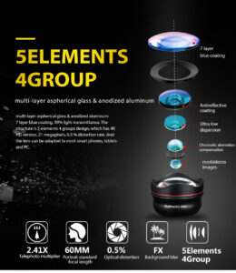 لنز پرتره IBOOLO Tele 2X Pro