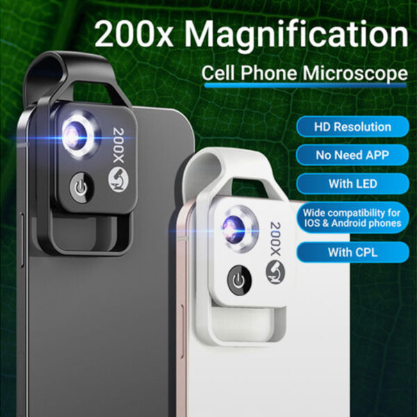 لنز موبایل میکروسکوپی اپکسل MS002BK