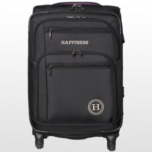 چمدان برزنتی سفری HAPPINESS مدل K0151224