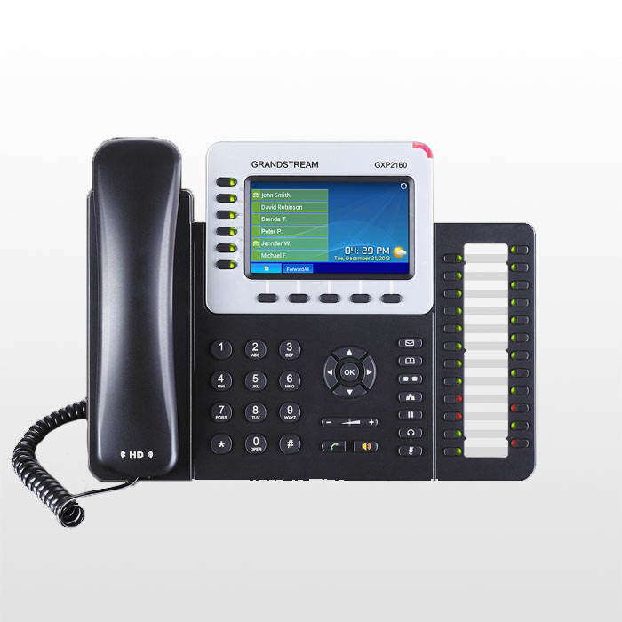 تلفن رومیزی تحت شبکه گرند استریم GXP2160 2 تلفن رومیزی تحت شبکه گرند استریم GXP2160