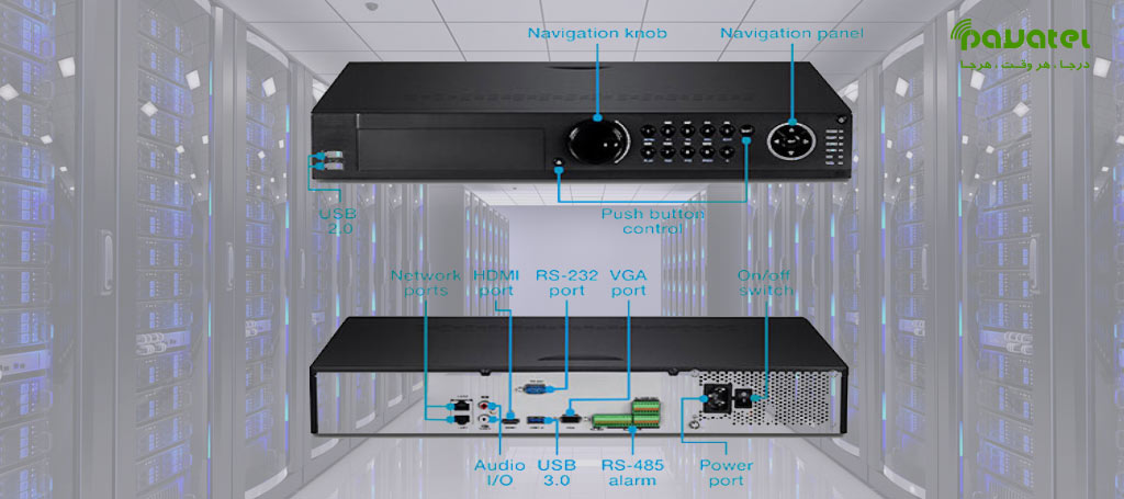 قیمت و خرید دستگاه ضبط تصاویر دوربین تحت شبکه NVR